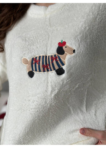 Молочна всесезон ніжний домашній костюм-піжамка Vakko