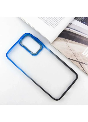 Чохол TPU+PC Fresh sip series для Samsung Galaxy A24 4G (Чорний/Синій) Epik (372689477)