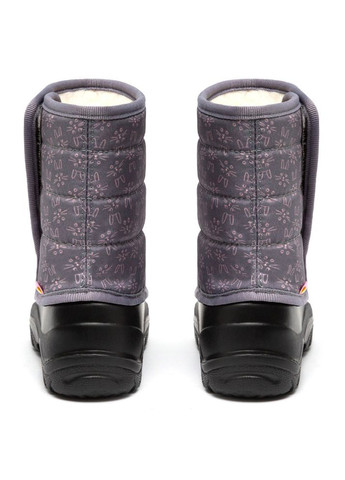 Серые дутики детские frozzy серые rabbits Oldcom на липучке