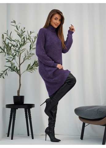 Фиолетовое повседневный платье issa pus wn19-98 темно-сиреневый ISSA PLUS