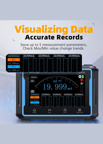 Планшетний цифровий 3 в 1 осцилограф-мультиметр 2C53P з генератором сигналів Fnirsi (319761945)