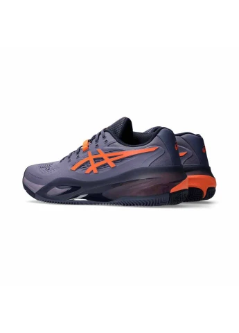 Серые демисезонные кроссовки gel-resolution x clay Asics