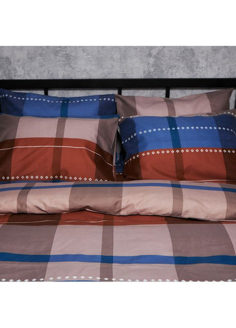 Комплект постільної білизни Микросатин Premium «» King Size 220x240 наволочки 4х50х70 (MS-820008158) Moon&Star Plaid Perfection (356115061)