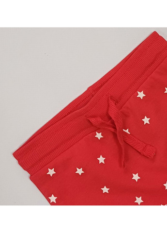 Красные демисезонные брюки H&M