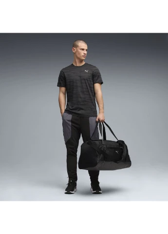 Чорна футболка pwrtrain jacquard black 528527-01 Puma