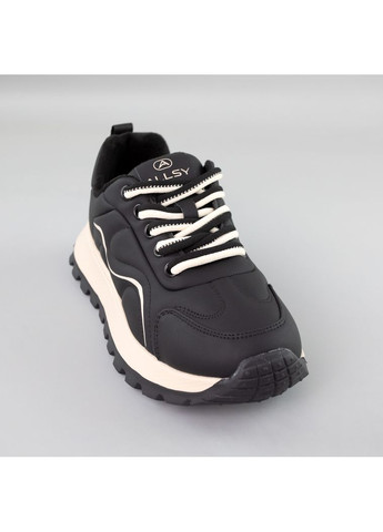 Кросівки жіночі шкіра байка Allshoes чорні (359227044)