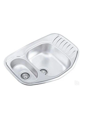 Кухонная мойка 78x51 угловая с фруктовым декором (0,80) 8211.401.0329 Fabiano (392428842)