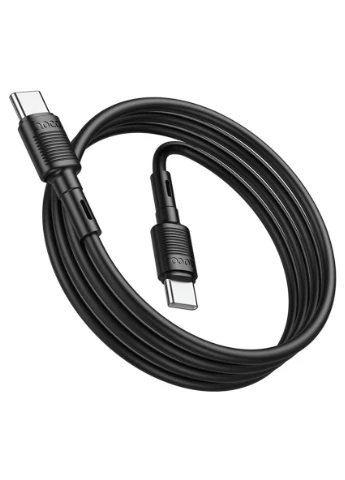Кабель X83 Type-C to Type-C Victory 60W charging data cable Black Hoco (300677800)