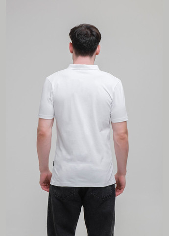 Белая футболка polo premium белая Garne