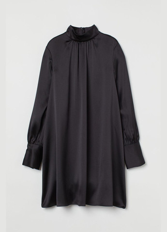 Черное платье демисезон,черный, H&M