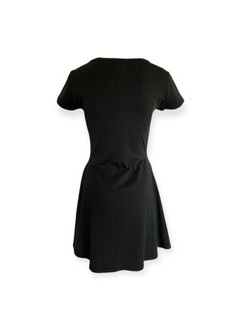 Чорна повсякденний сукня чорний Silvian Heach однотонна