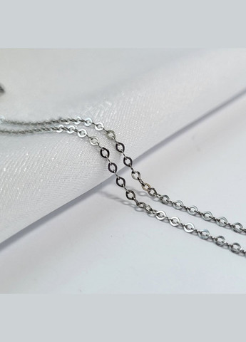 Серебряная тонкая Цепочка цепь Круглый Якорь см серебро 925 пробы Родированное 0.90г 151ро/40 No Brand (306854730)