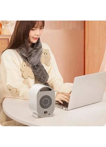 Обігрівач керамічний PTC елемент настільний тепловентилятор AIR HEATER 1200W 2 рівня потужності Good Idea (363834562)