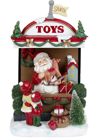 Новорічна композиція «santa's toy store» з led підсвічуванням Bona (282586971)