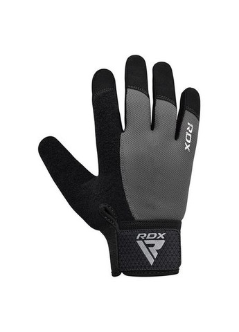 Рукавички для фітнесу W1 Full Finger Plus Grey (A-013081) RDX (317755911)