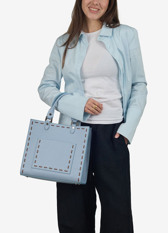 Сумка женская кожаная тоут средняя Tote Regina Notte (331283486)