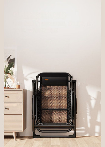 Раскладное кресло из ротанга шезлонг садовый Zero Gravity S-9 WCG (342121130)