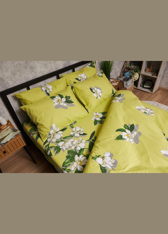 Комплект постільної білизни Бязь Gold Люкс «» King Size 220x240 наволочки 2х70х70 (MS-820005497) Moon&Star Wisteria (296909650)