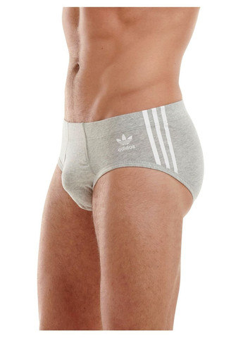 Набор 3 шт мужские трусы Adidas Originals Comfort Flex 3 Pack 3-Stripe Briefs (368624181)