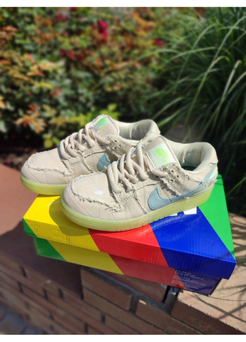 Зеленые демисезонные кроссовки мужские nike sb dunk low mummy v2 найк сб данк No Brand