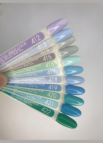 Гель лак Full Breeze color №408 гиацинт, 8 мл Moon (338433088)