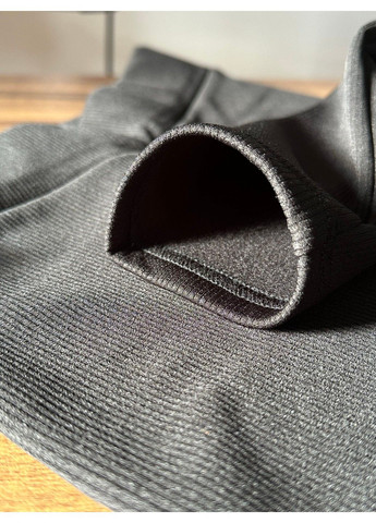 Черные демисезонные утеплённые женские лосины в рубчик akta на флисе Aktasport