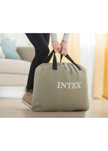 Надувная кровать 203 x 152 x 51 см 64164 PRIME COMFORT Intex (346490538)