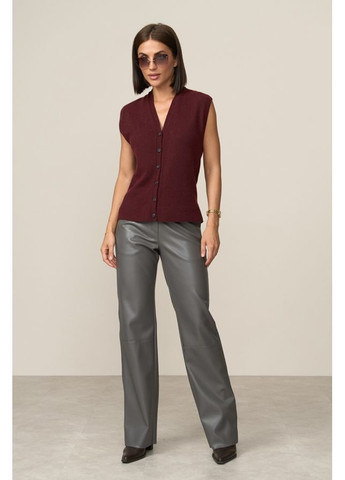 Жилет кашемир 2832 Серый Triko Bakh (368651206)