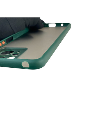 Чехол для телефона Redmi Note 12 4G с высокими бортами защитой камеры сяоми редми нот 12 темно-зеленый Xiaomi (366387855)