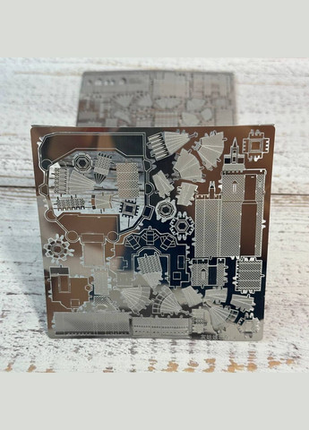 Металевий пазл 3D головоломка конструктор Нотр-Дам-де-Парі Strateg (315780104)