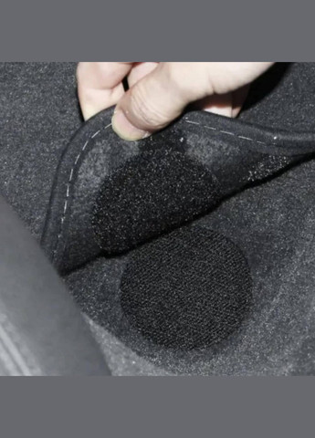 Фиксаторы Липучки универсальные противоскользящие для ковра покрывала диванных подушек 5 штук Черный CHOICE (317297573)