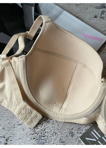 Бежевий бежевий бюстгальтер е з м'якою чашкою Lanny Mode