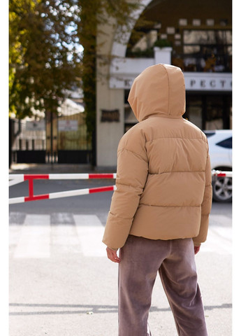 Кавова зимня куртка пуховик 1905.4944 Seventeen