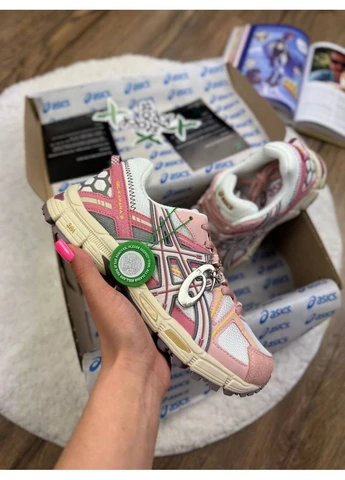 Рожеві кросівки чоловічі asics gel-kahana 8 beige pink асікс гель кахано 8 рожеві демісезон No Brand