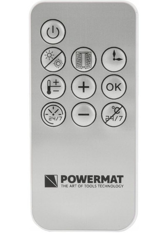 Теплова завіса 2000Вт Чорний (Польща) Powermat (338854890)