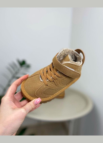 Чоботи зимові дитячі рижі 1200 No Brand (315005921)