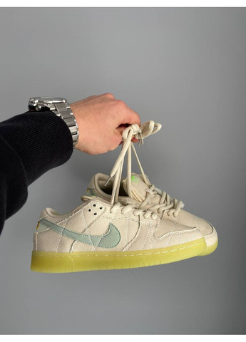 Бежевые демисезонные кроссовки мужские и женские nike sb dunk low mummy | найк сб данк мумия низкие бежевые No Brand