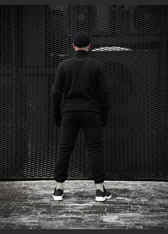 Чорний демісезонний костюм чоловічий "fleece" чорний Intruder