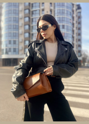 Сумка багет каркасная широкий ремень кожаная средняя белая 1757 9181 ARTiS Bags Сумка (328082990)