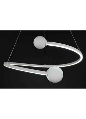 Люстра светодиодная подвесная LED светильник для квартиры на потолок лэд 27339 Белый 40-150х60х60 см. Sunnysky (324396439)