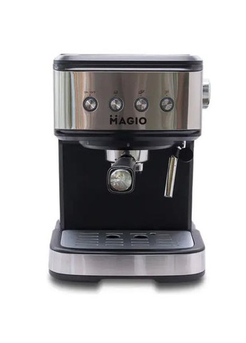 Еспресо кавоварка Mg-451 з капучинатором та італійською помпою фільтром 960W 1.5л Magio (297743216)