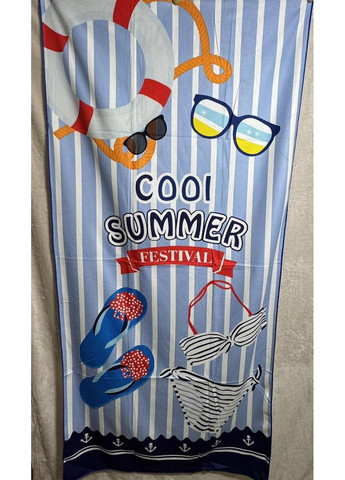 Рушник пляжний (90 на 180 см) Colorful Home комбінований