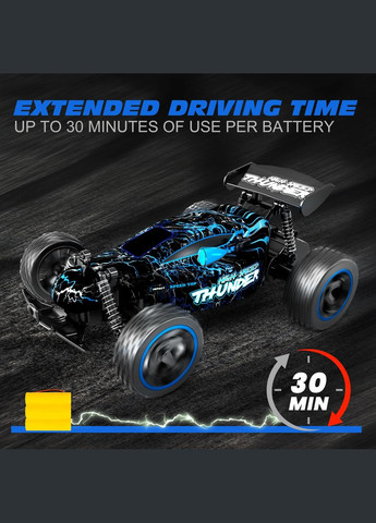 Радіокерований автомобіль Sinovan S9606C з LED підсвіткою – висока швидкість та міцність для справжніх перегонів No Brand (331146203)