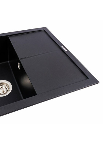 Гранітна мийка CALYPSO 7950 матова Чорна Valeso (336938584)