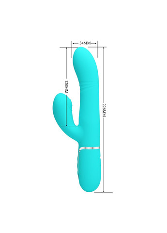 Вибратор-кролик Mariana для точки G, с наклоном головки Pretty Love (361670075)