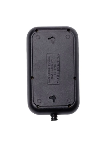 Сетевой фильтр кабель 4.75 м удлинитель F16 на 3 розетки 4 USB 2 type-c и кнопкой отключения Черный HP-5-22 Yiwu (377482735)