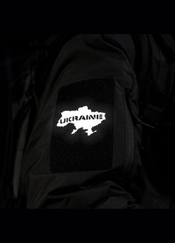 Нашивка Ukraine (контур) сквозная Laser Cut светоотражающая M-TAC (315047625)