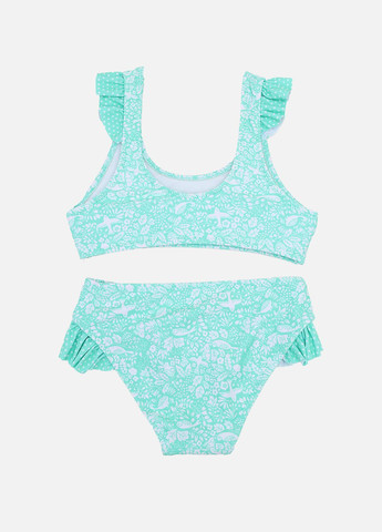 М'ятний літній купальник для дівчинки колір м'ятний cb-00270380 No Brand