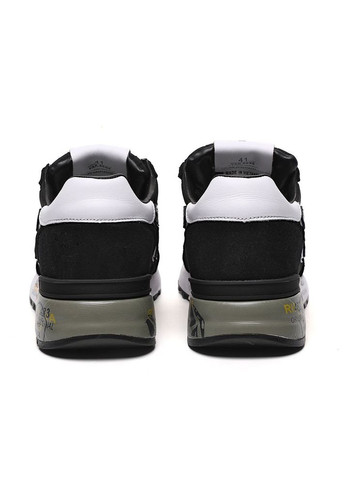 Чорні кросівки black white Premiata