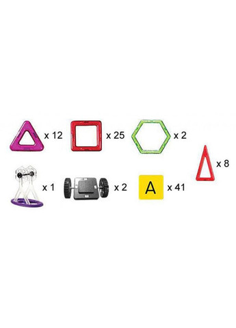 Конструктор (m56096) Магнікон 98 деталей (367062723)